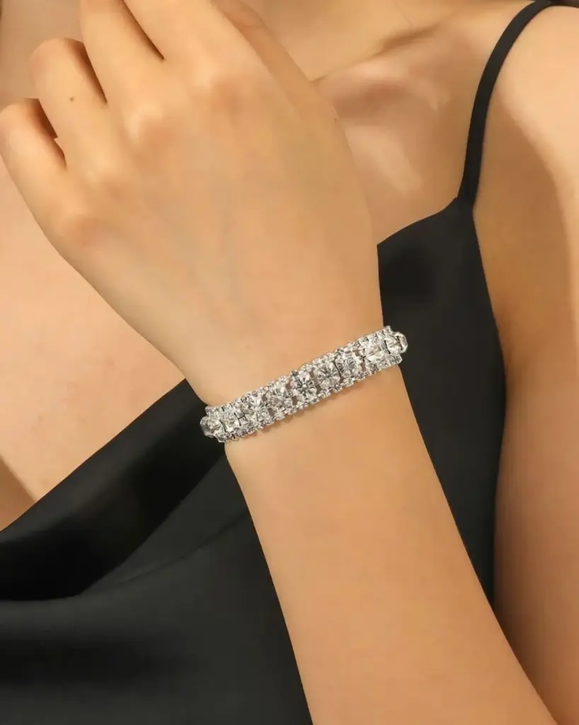 Brazalete Rhine Plateado