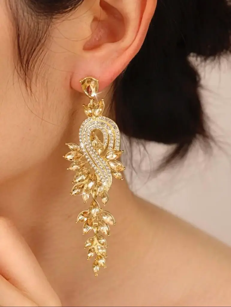 Aretes Glamour - Dorados
