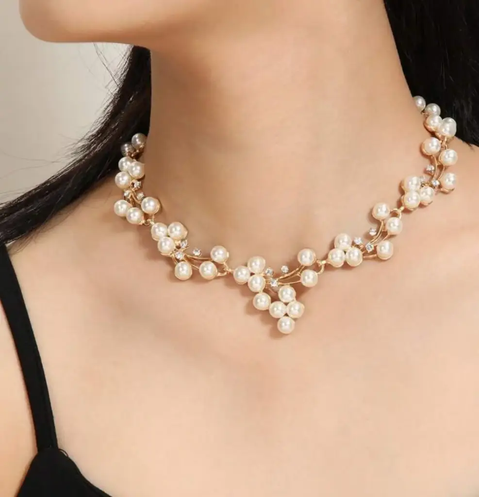 Collar Perlas Luxury